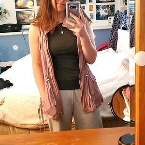 Pink vest